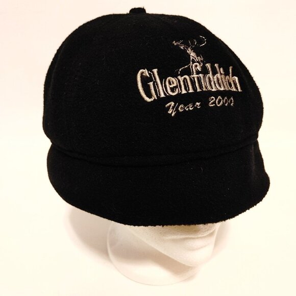 RETRO Glenfiddich Fleece Hat Cap Men's OS Y2K 2000s Beanie - Picture 6 of 7